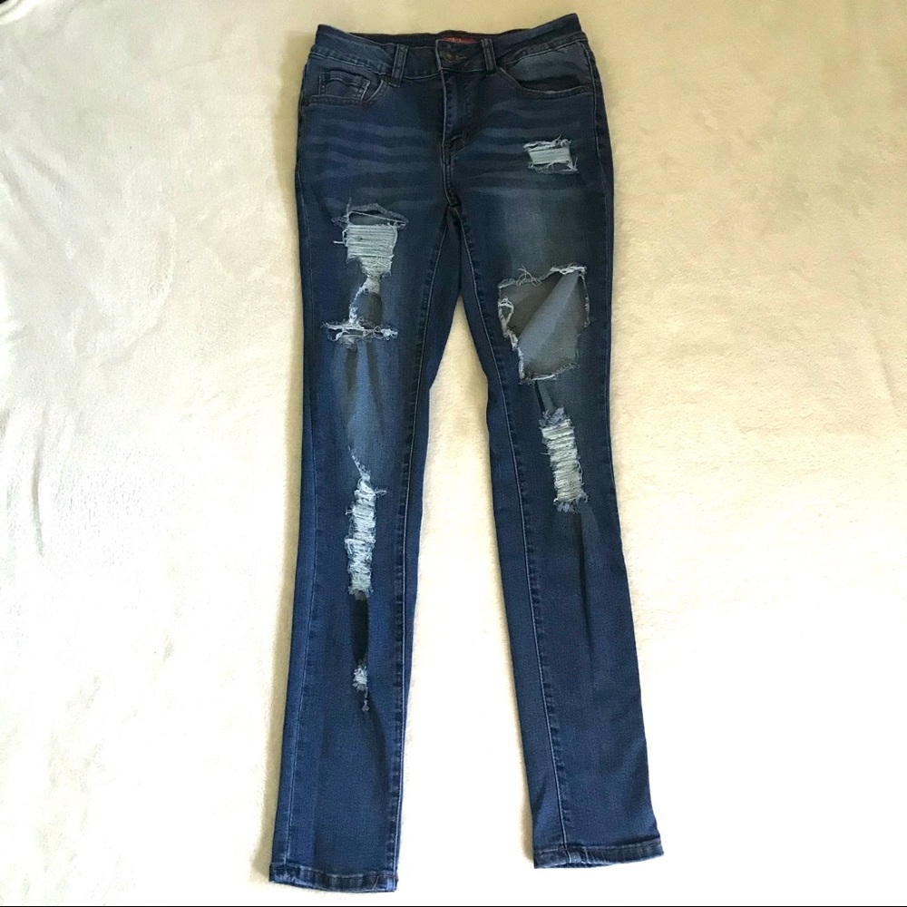 Ripped jeans skinny